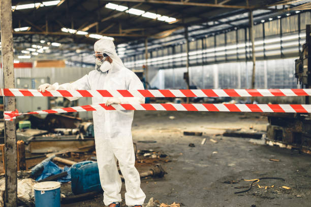 Professional Trauma Scene Cleanup technician working in Orange, CA